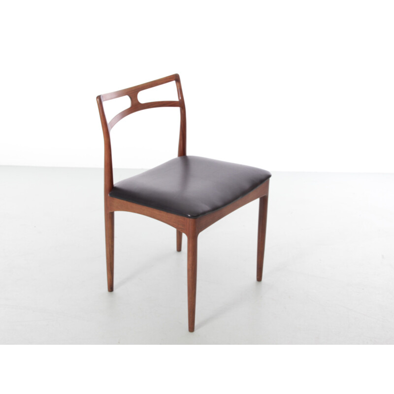 Set of 6 vintage chairs model 94 in rosewood by Johannes Andersen for Linnebergs Møbelfabrik, 1961