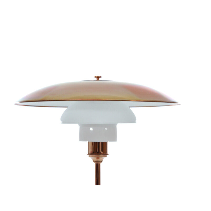 Scandinavian vintage table lamp in copper, 1928s