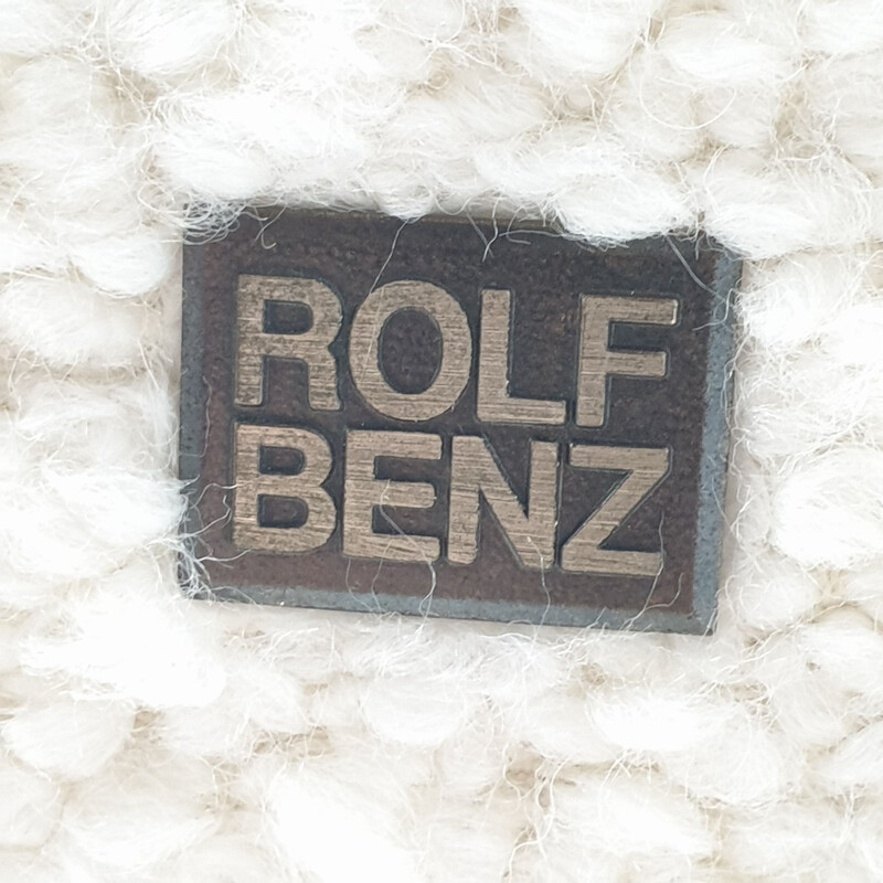 Paire de fauteuils vintage avec pouf par Rolf Benz, Allemagne