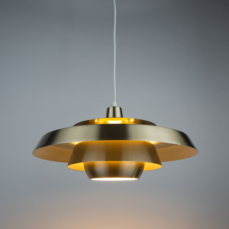 Vintage pendant lamp Superlight by David Mogensen, Denmark 1970s