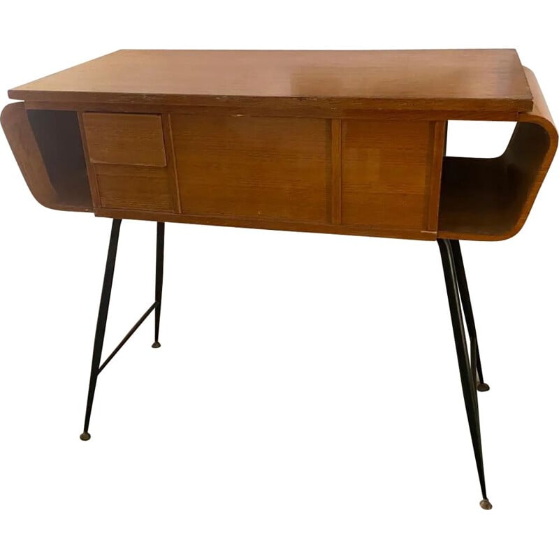 Mid-century console for sewing machine by Giò Ponti for Singer, 1960s