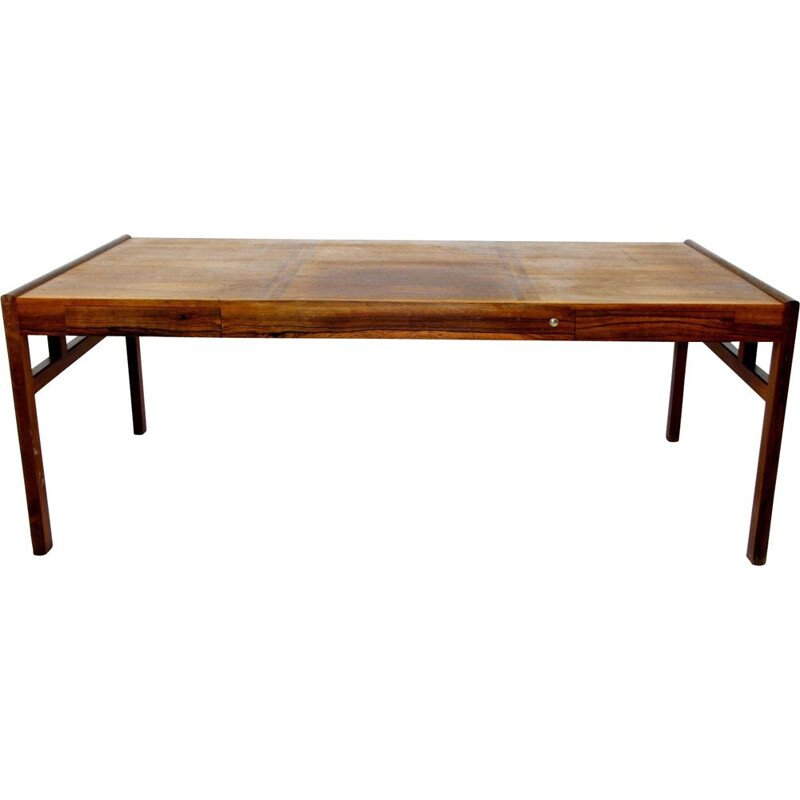 Vintage rosewood desk by Karl Erik Ekselius for Joc, Sweden 1960