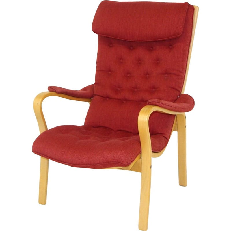 Vintage armchair by Gustaf Axel Berg for Bröderna Anderssons, Sweden 1950