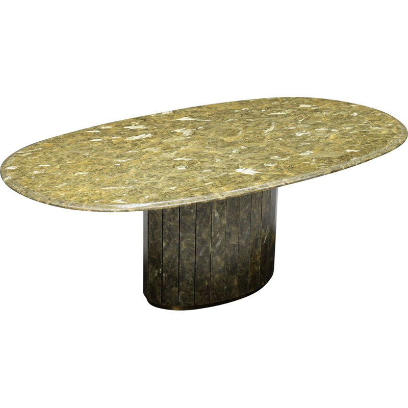 table vintage en onyx - marbre