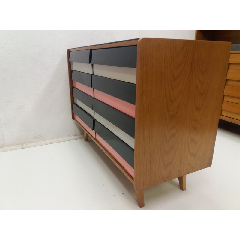 Vintage dresser by Jiroutek for Interiér Praha, Czechoslovakia 1960