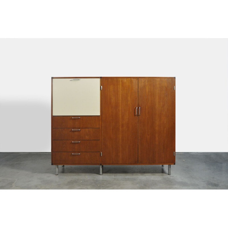 Armoire vintage néerlandaise par Cees Braakman pour Pastoe, 1955