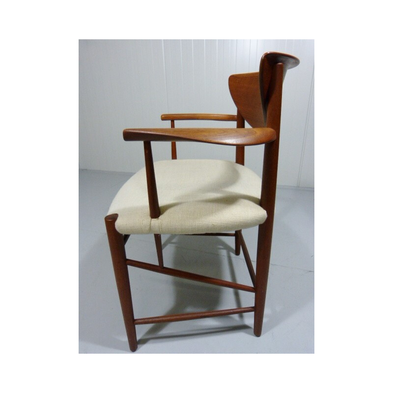 Table and 4 dining chair in teak, Peter HVIDT and Orla MOLGAARD NIELSEN - 1950s