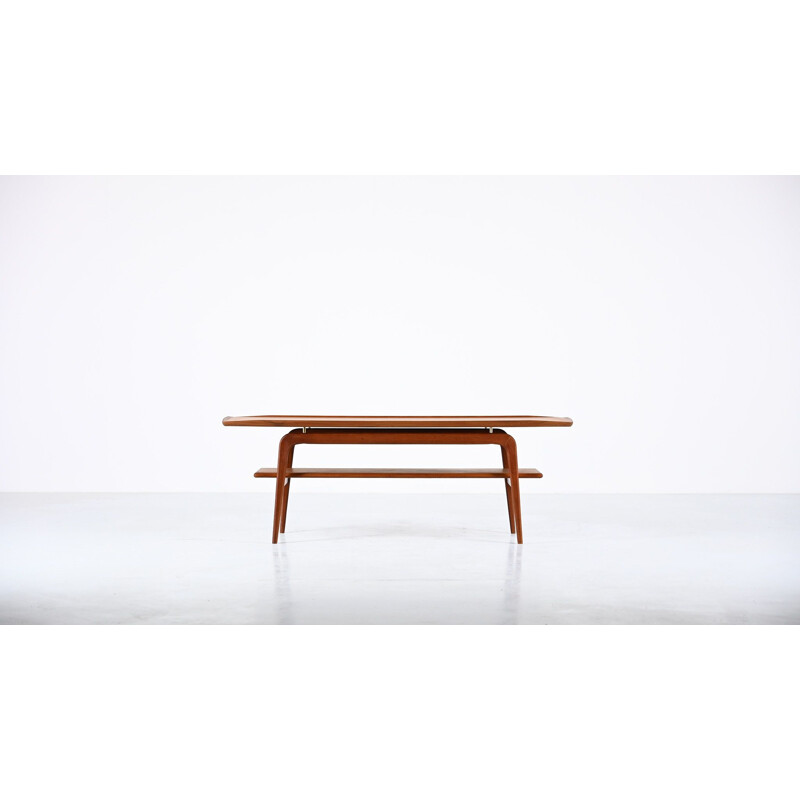 Vintage coffee table by Arne Hovmand-Olsen for Toften Møbelfabrikken, Denmark 1960