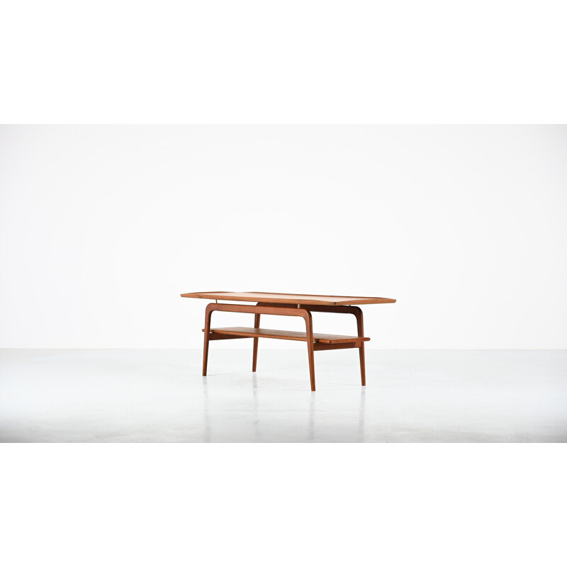 Vintage coffee table by Arne Hovmand-Olsen for Toften Møbelfabrikken, Denmark 1960