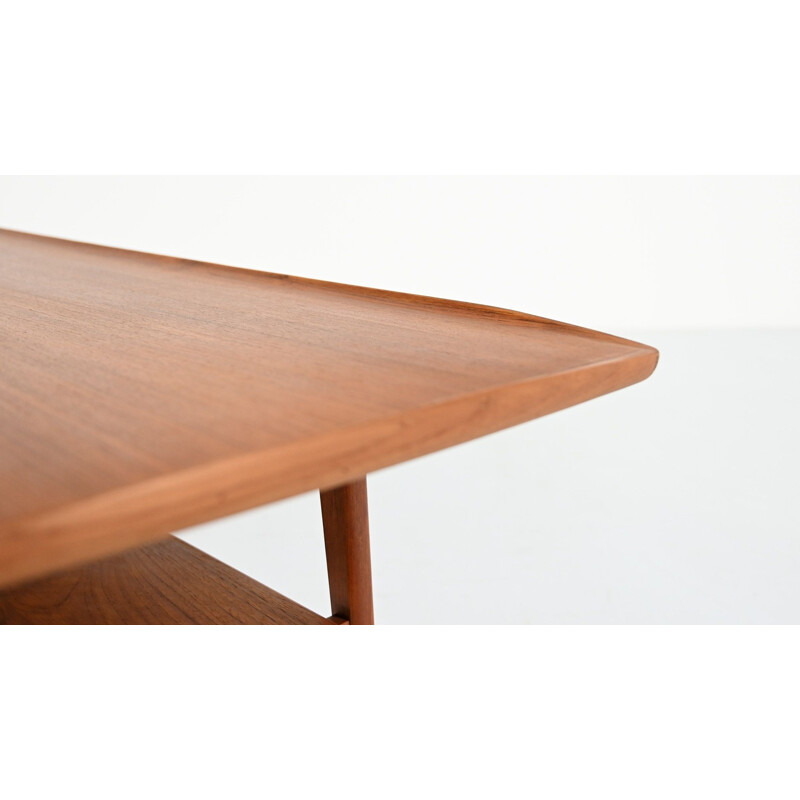 Vintage coffee table by Arne Hovmand-Olsen for Toften Møbelfabrikken, Denmark 1960