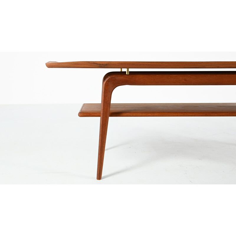 Vintage coffee table by Arne Hovmand-Olsen for Toften Møbelfabrikken, Denmark 1960