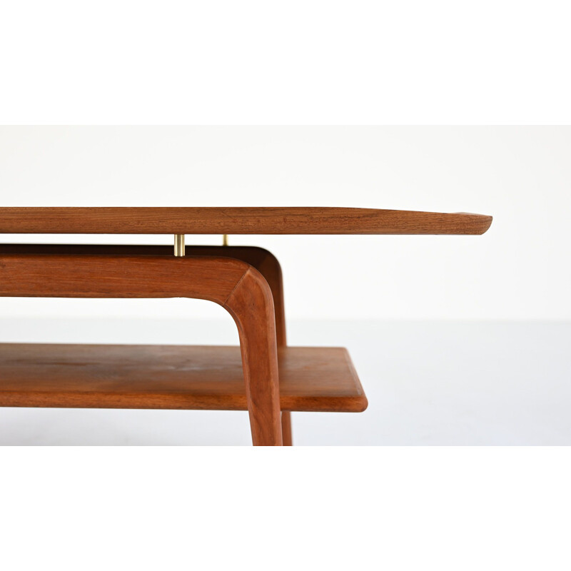 Vintage coffee table by Arne Hovmand-Olsen for Toften Møbelfabrikken, Denmark 1960