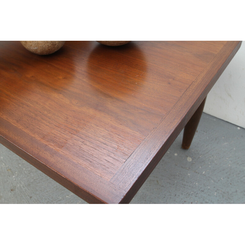 Mid-century teak console table - 1960s