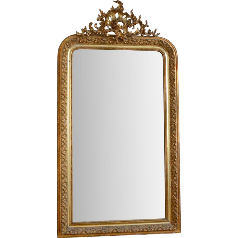 miroir vintage doré - louis