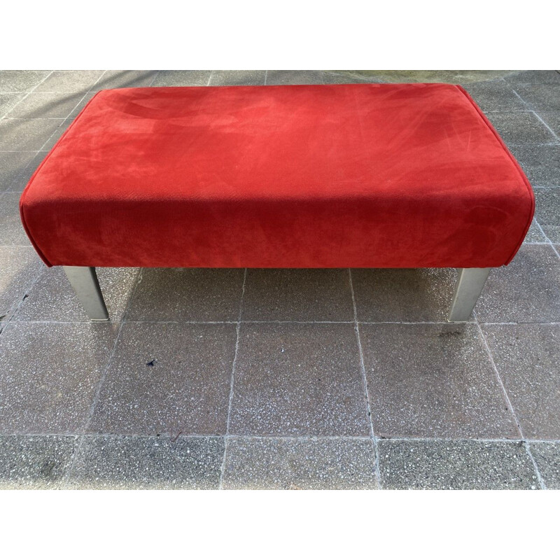 Vintage red footrest, 2000