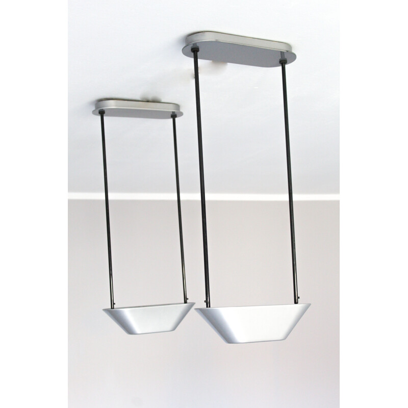 Pair of vintage pendant lamps Sidone by De Pas, D'urbino and Lomazzi for Artemide, Italy 1980s