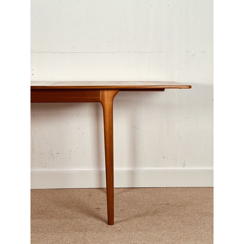 Mid-century teak extending table by Tom Robertson for McIntosh, Scotland 1960