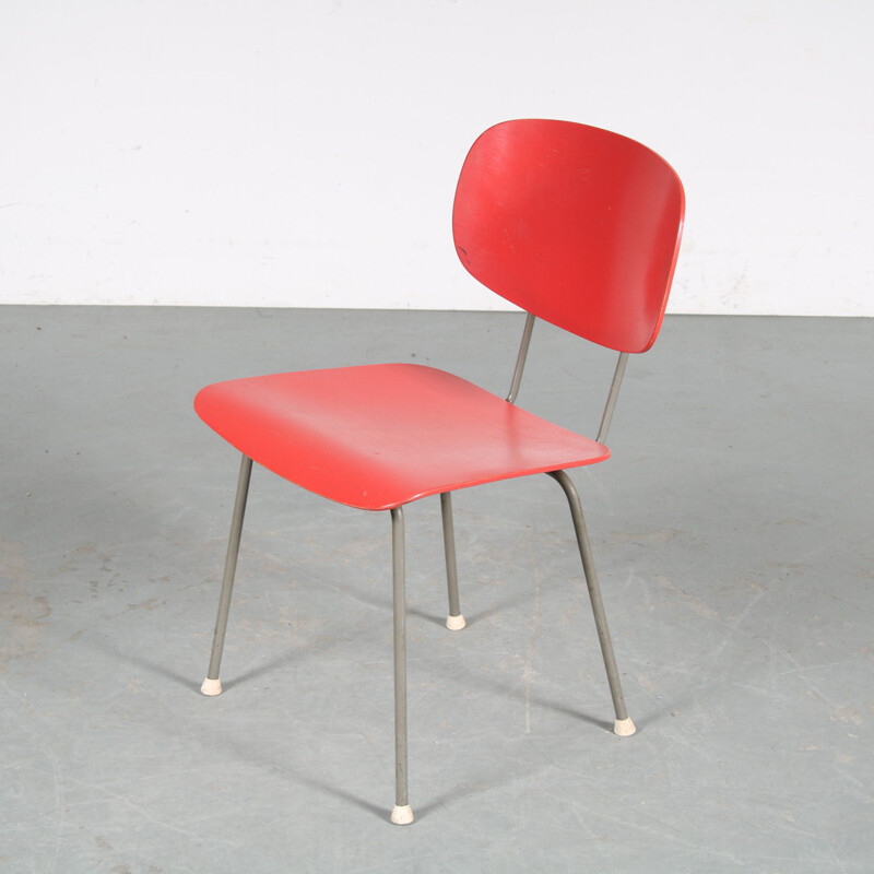 Vintage side chair by Wim Rietveld for Gispen, Netherlands 1950s