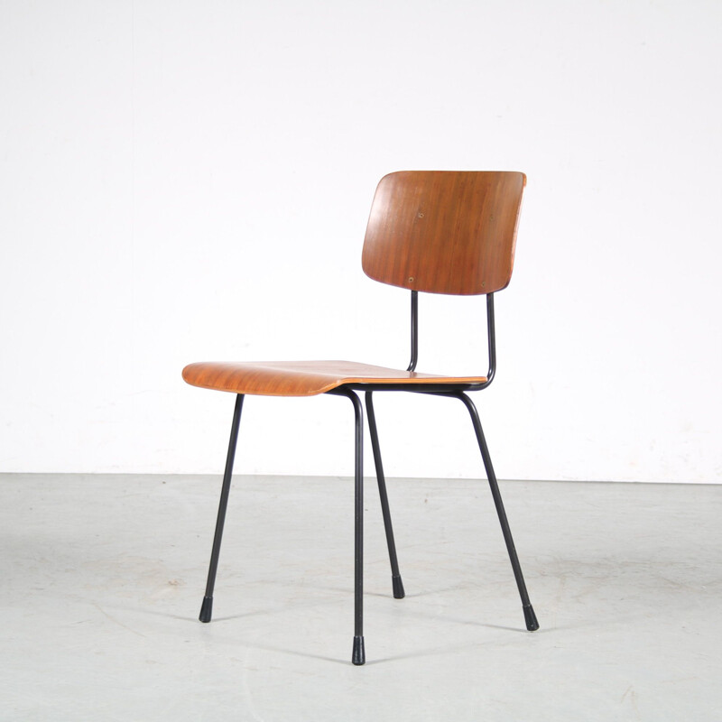 Vintage side chair by Cordemeijer for Gispen, Netherlands 1950s