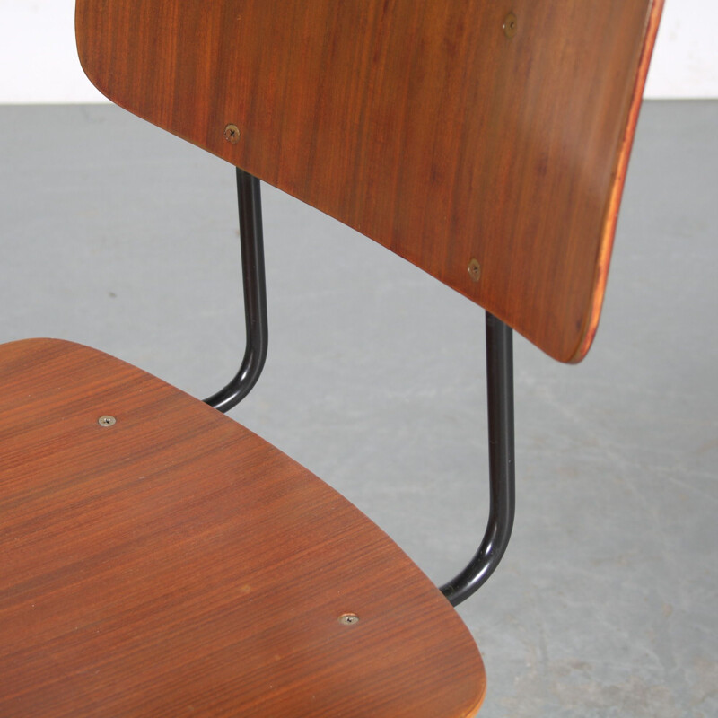 Vintage side chair by Cordemeijer for Gispen, Netherlands 1950s