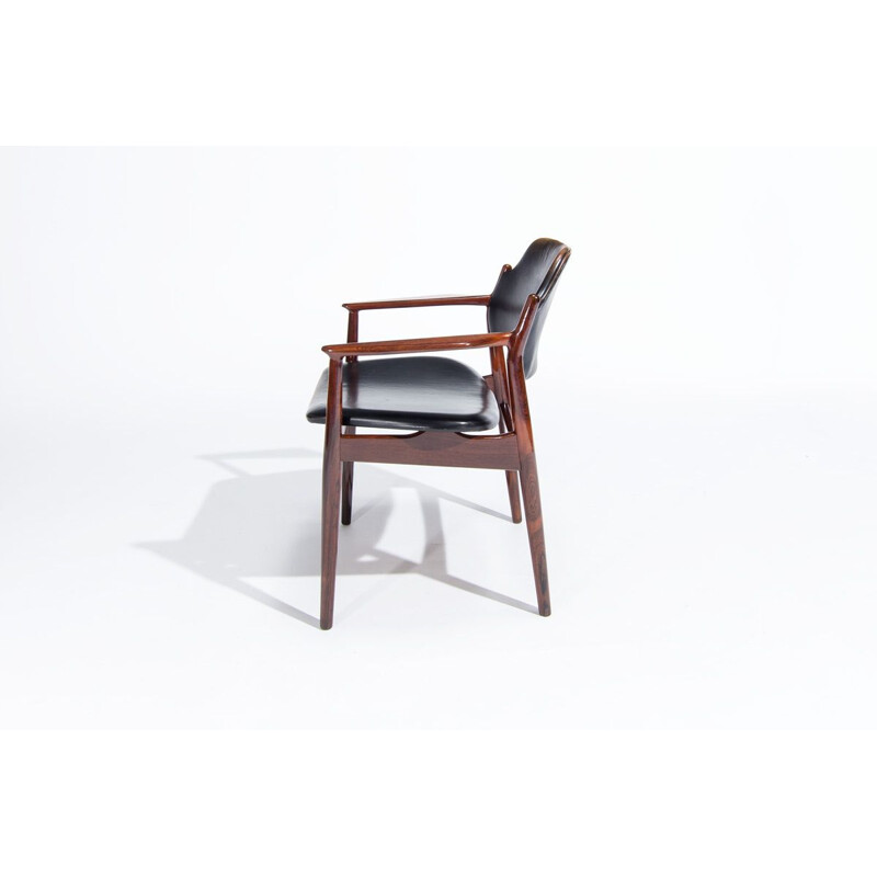 Vintage rosewood armchair by Arne Vodder for Sibast, 1960s