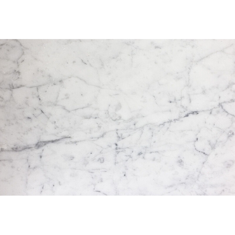 Consolle vintage "Eros" in marmo bianco Calacatta di Angelo Mangiarotti per Skipper, 1970
