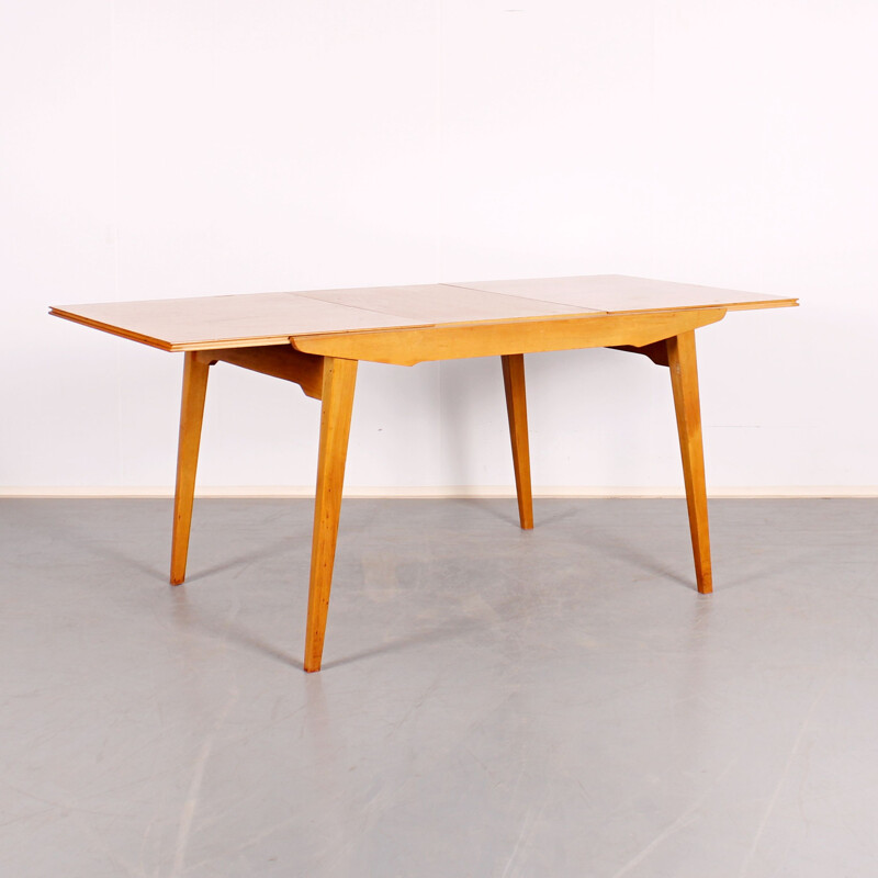 Vintage folding dining table by Tatra Pravenec