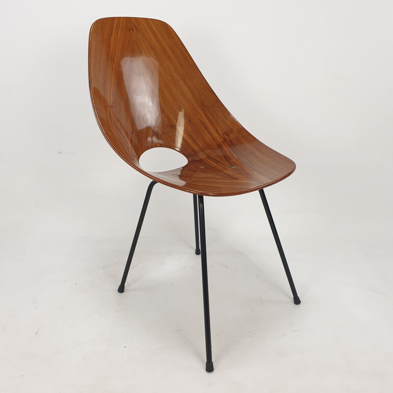 Vintage Medea stoel van Vittorio Nobili voor Fratelli Tagliablue, 1955