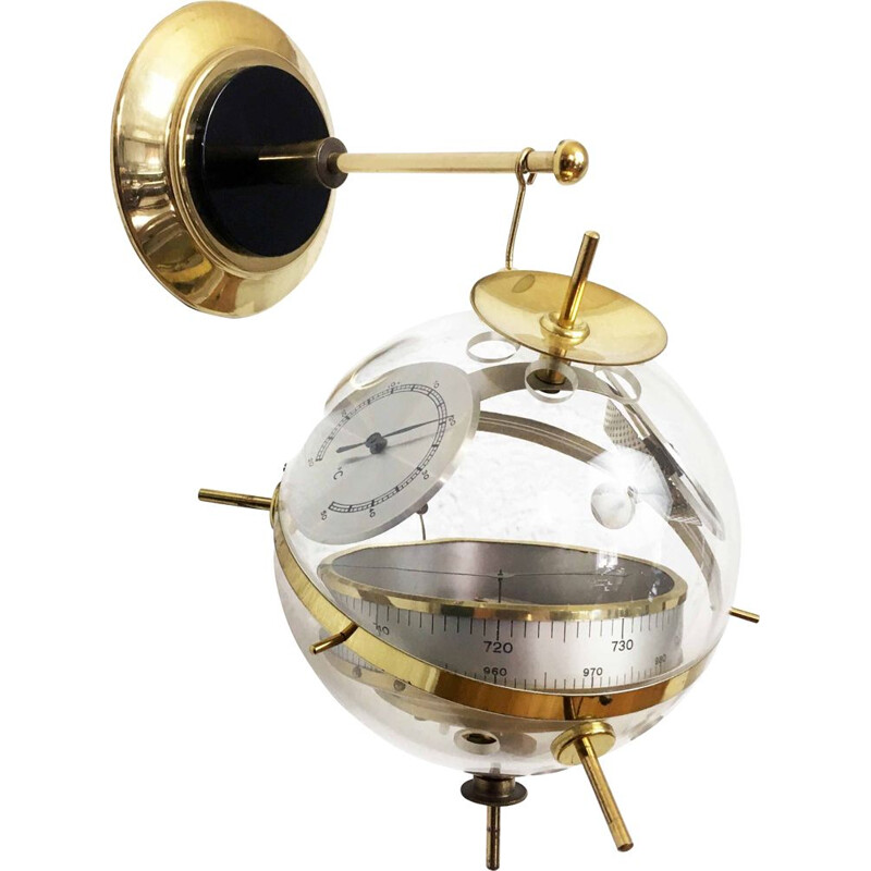 Vintage Sputnik weather station, 1970