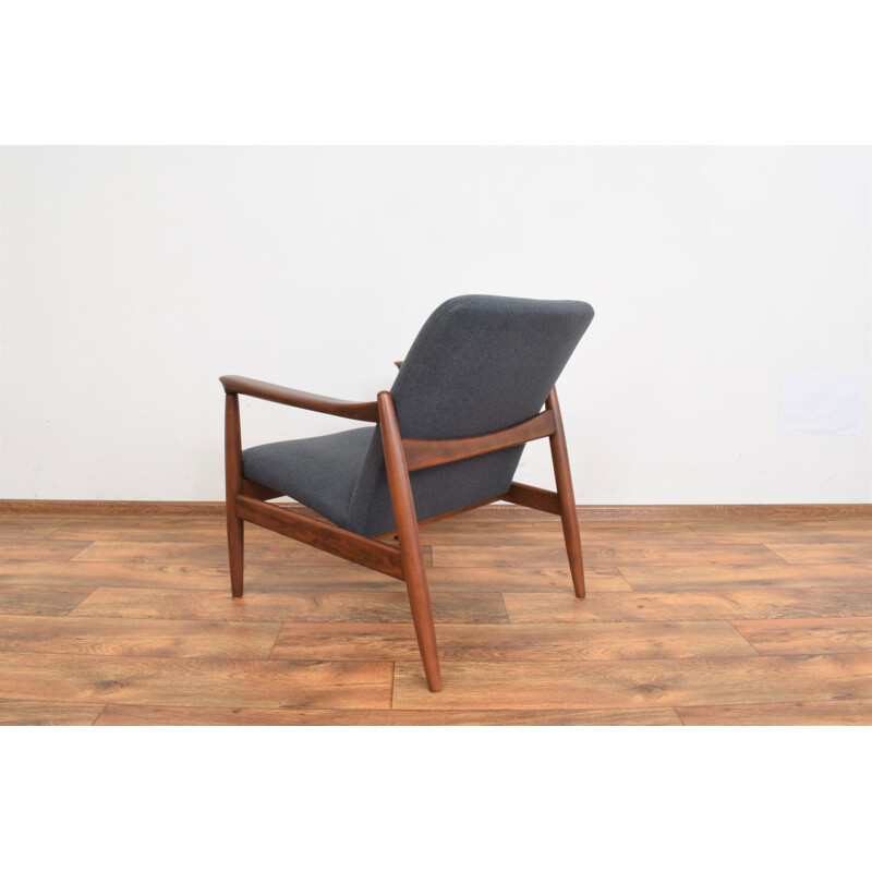 Fauteuil polonais vintage par Edmund Homa pour Gościcińska Fabryka Mebli, 1960