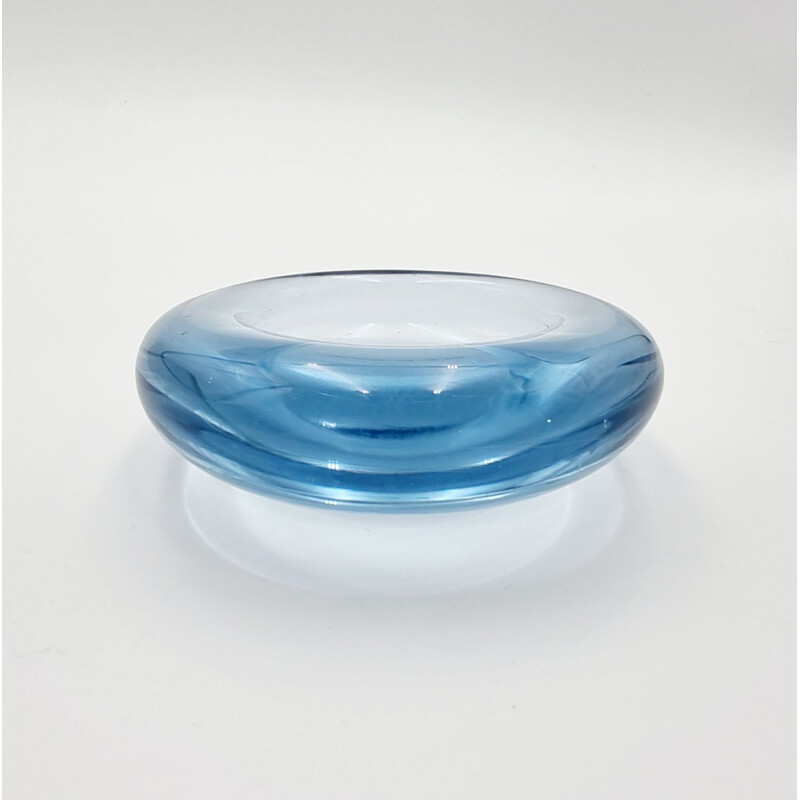 Vintage glass bowl by Per Lütken for Holmegaard, Denmark 1960