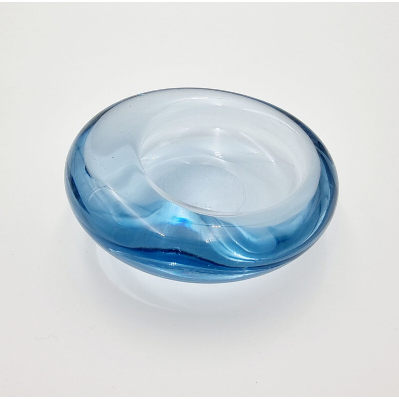 Vintage glass bowl by Per Lütken for Holmegaard, Denmark 1960