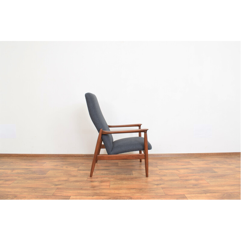 Mid-century Polish armchair by Edmund Homa for Gościcińska Fabryka Mebli, 1960s