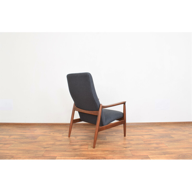 Vintage Poolse fauteuil van Edmund Homa voor Gościcińska Fabryka Mebli, 1960