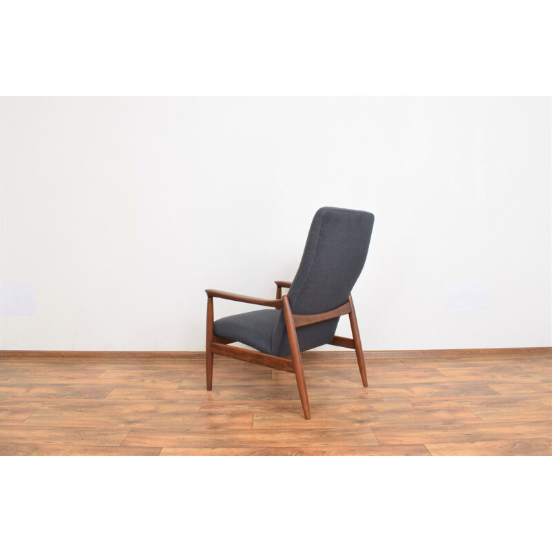 Vintage Poolse fauteuil van Edmund Homa voor Gościcińska Fabryka Mebli, 1960