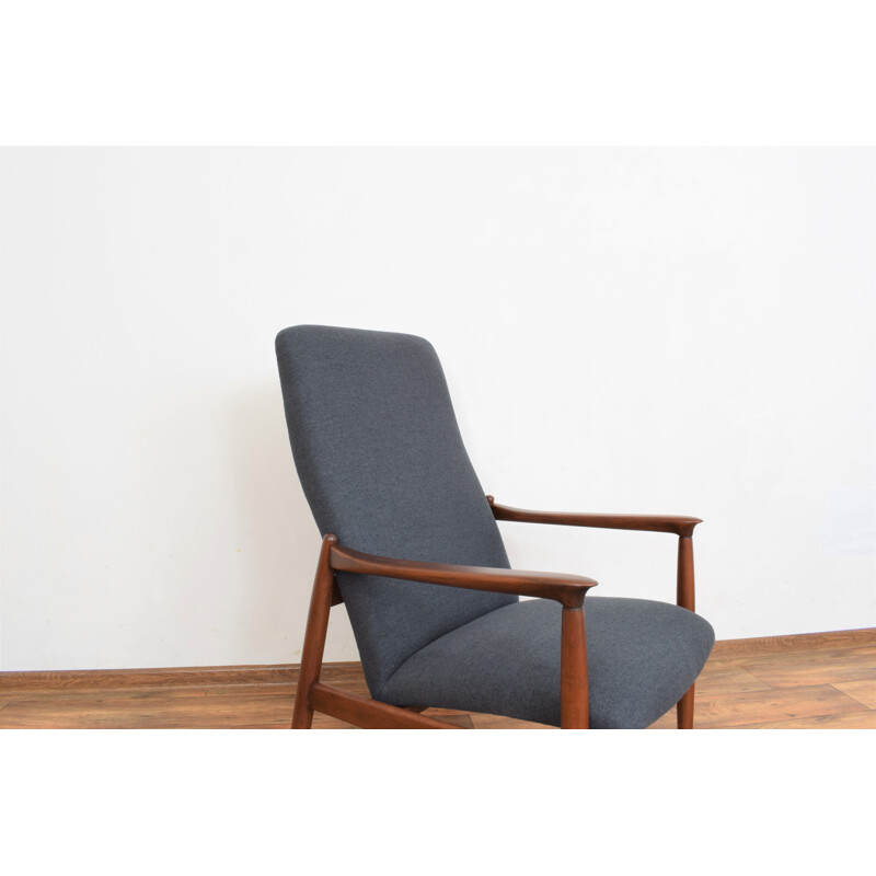 Vintage Poolse fauteuil van Edmund Homa voor Gościcińska Fabryka Mebli, 1960