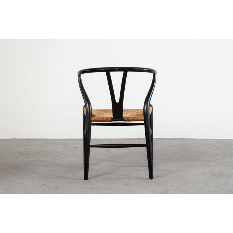 Conjunto de 6 cadeiras de madeira vintage de Hans Jorgen Wegner, 1960