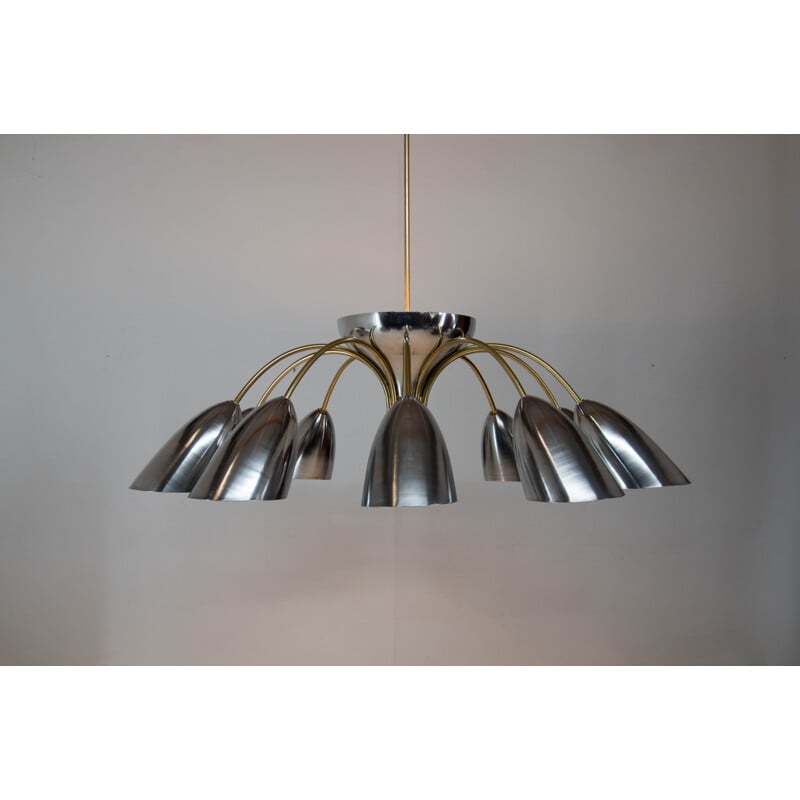 Space age chandelier, Czechoslovakia 1960