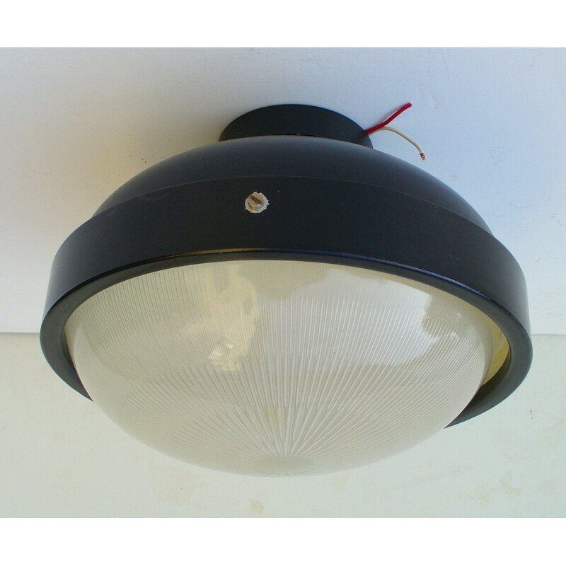 Mid century Italian Arteluce ceiling lamp, Gino SARFATTI - 1960s