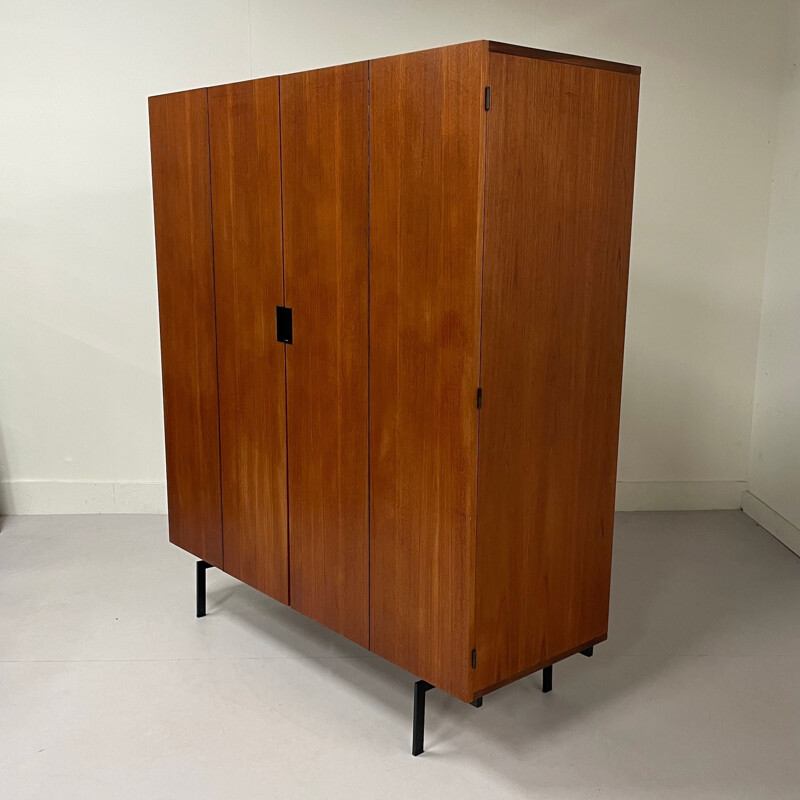 Teak vintage cabinet Ku14 by Cees Braakman for Pastoe, 1950s