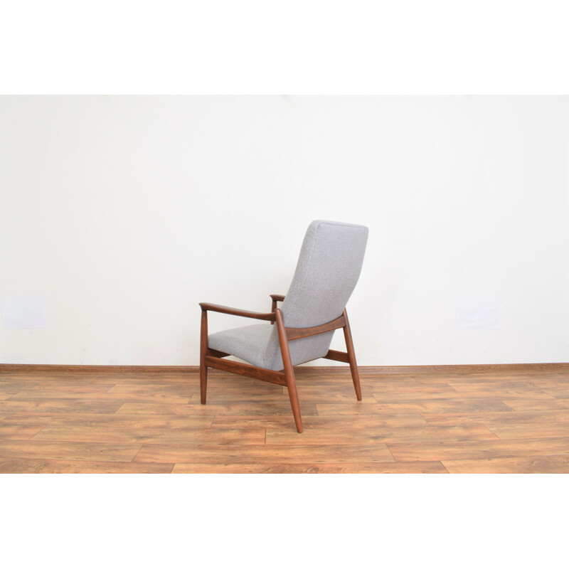 Mid-century Polish armchair by Edmund Homa for Gościcińska Fabryka Mebli, 1960s