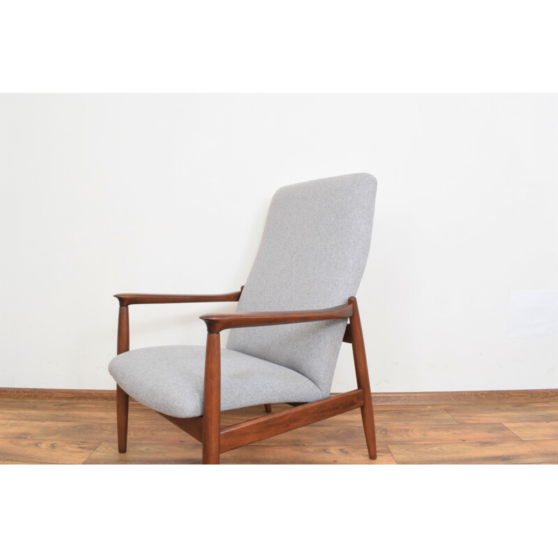 Vintage Poolse fauteuil van Edmund Homa voor Gościcińska Fabryka Mebli, 1960