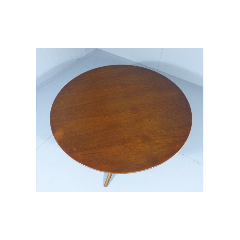 Modular table in teak, Jürg BALLY - 1950s