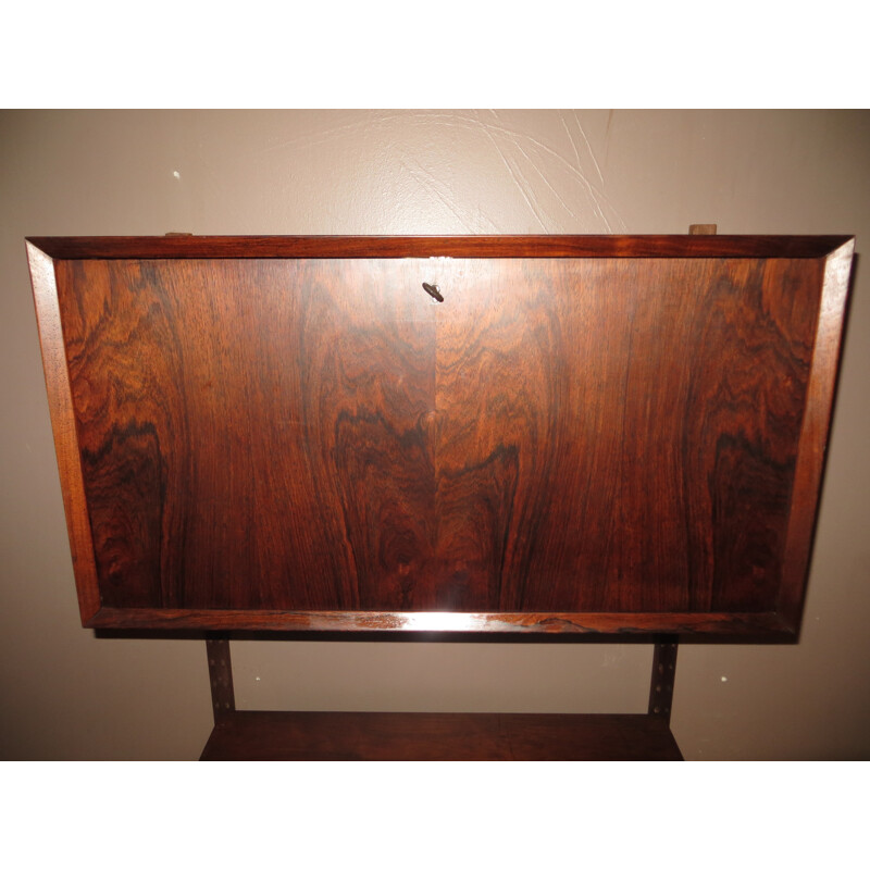 Mid century small storage system in rosewood, Poul CADOVIUS - 1960s