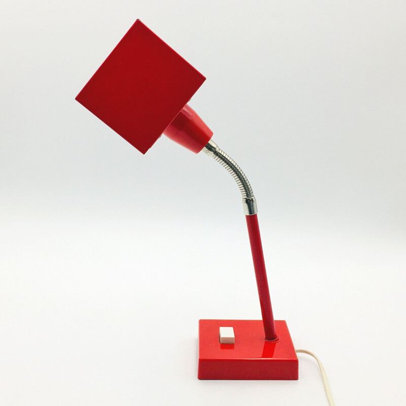 Vintage The Cube desk lamp by Hans-Agne Jakobsson for Elidus, Sweden 1970s