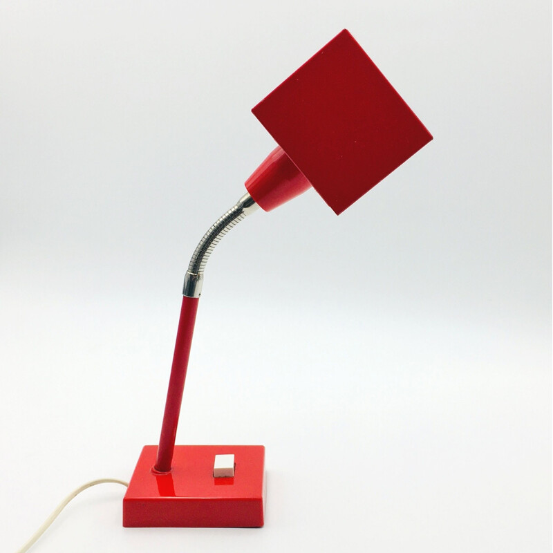 Vintage bureaulamp The Cube van Hans-Agne Jakobsson voor Elidus, Zweden 1970