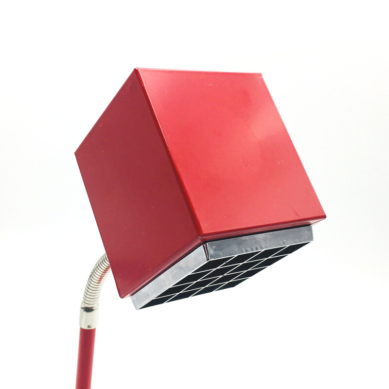 Vintage bureaulamp The Cube van Hans-Agne Jakobsson voor Elidus, Zweden 1970