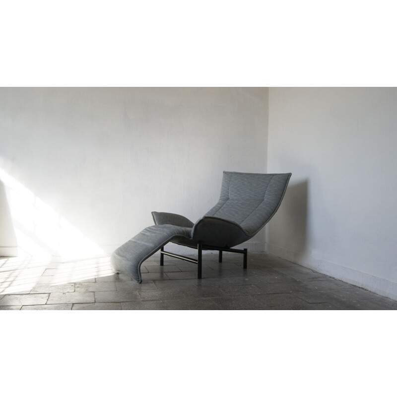 Vintage Veranda armchair by Vigo Magistretti for Cassina, Italy 1980s