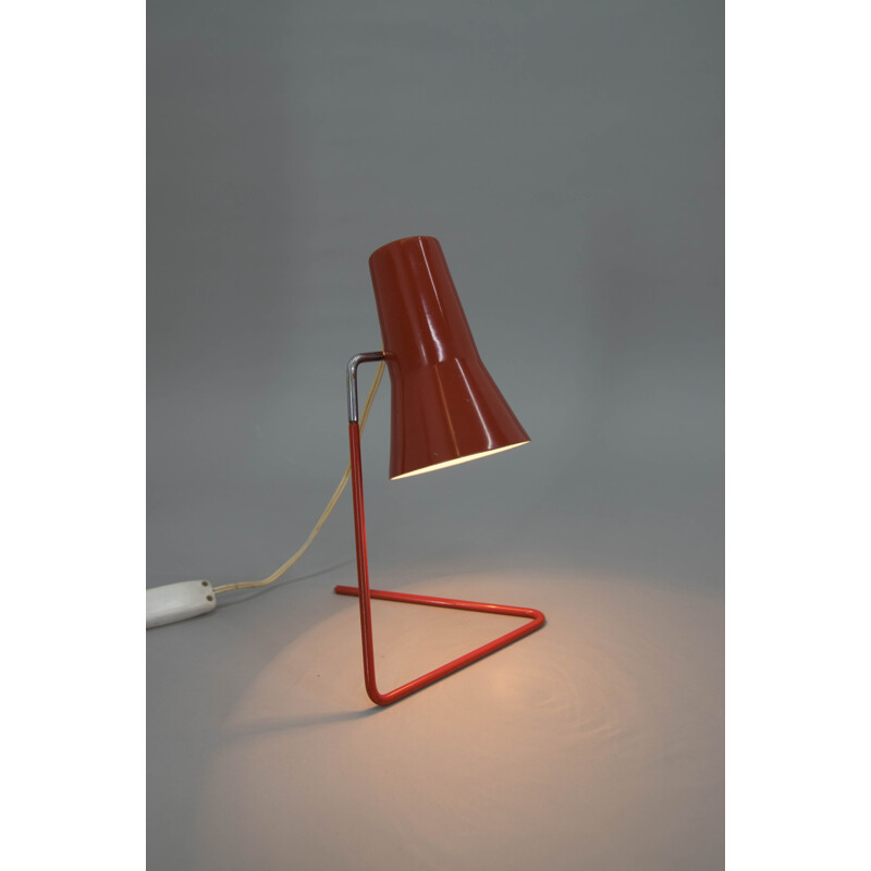 Lampe de table vintage avec abat-jour réglable par Hurka pour Drupol, 1960