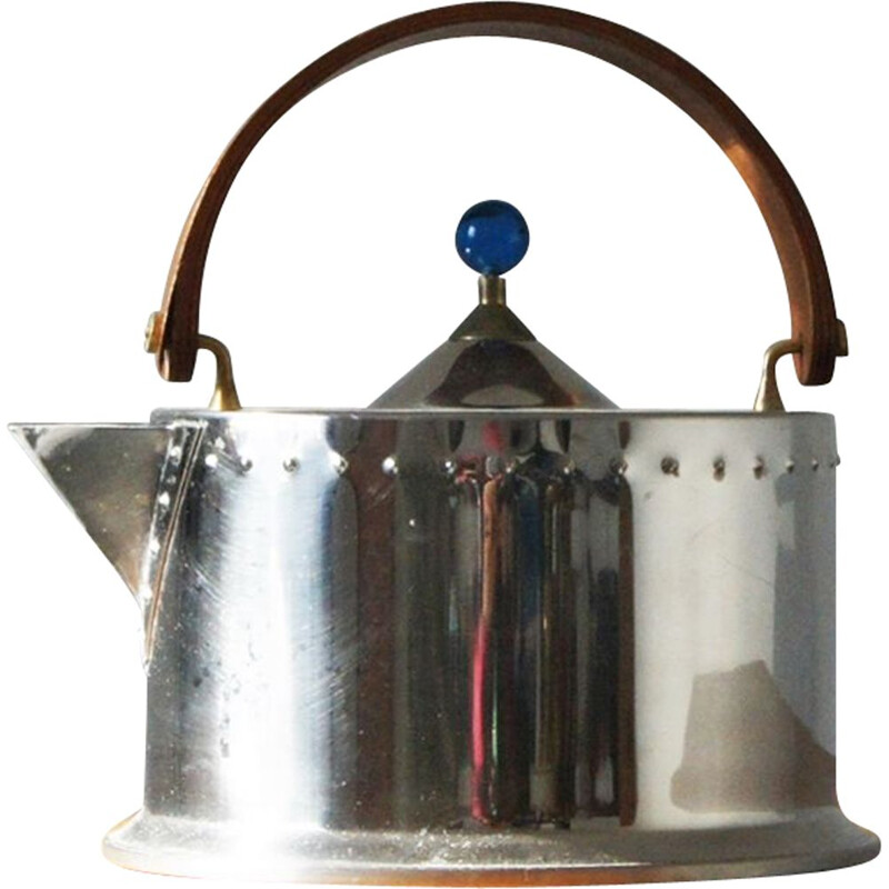 Vintage stainless steel teapot by Carsten Jörgensen for Bodum, 1980